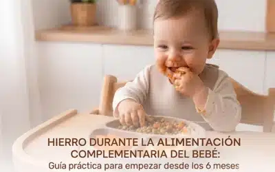 Hierro durante la alimentación complementaria del bebé: guía práctica para empezar desde los 6 meses